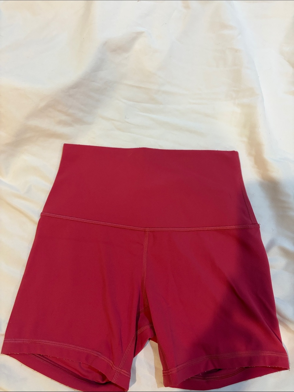 lululemon athletica High-Rise Magenta Workout Shorts